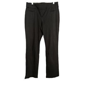 APT 9 Brynn Womens Dress Pants Size 16 Wide Waistband Slimming Gray Grey FLAWED